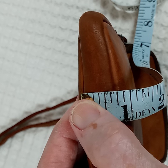 Harbour 2nd Brown/Cognac Leather Crossbody Mini Bag/Cell w/Adjustable Strap NWOT - Picture 11 of 13